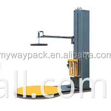 Máquinas de embalagem de alongamento de paletes automáticas com PLC e CE podem personalizar o diâmetro da plataforma giratória 2000mm